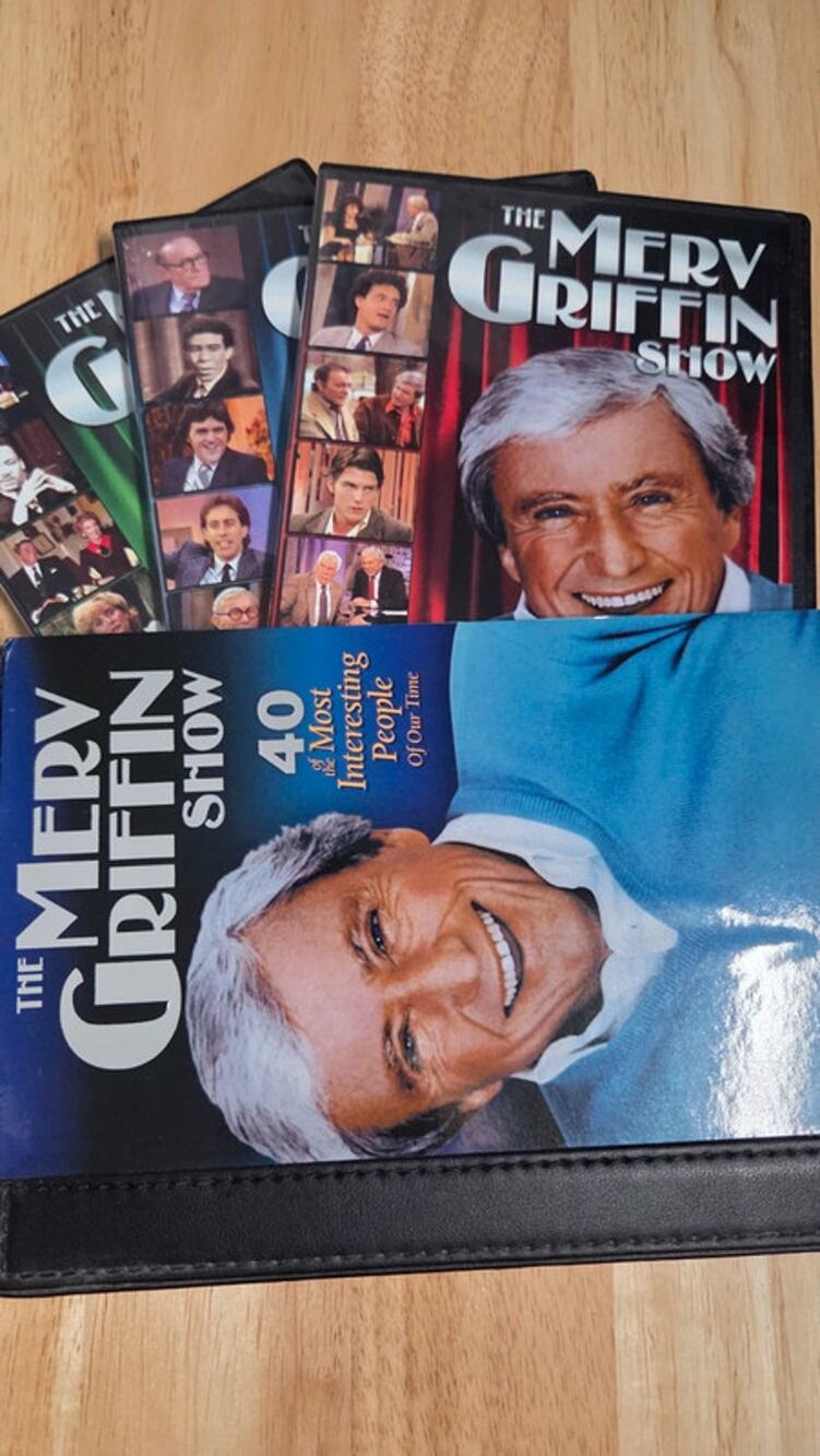 The Merv Griffin Show 40 Most Interesting People 3 DVD Box Set Complete 2005